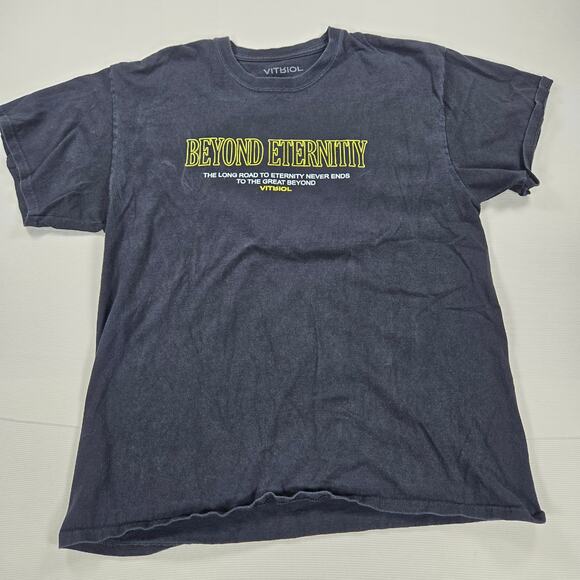 Vitriol Everlasting Beyond Eternity The Great Short Sleeve Shirt Men's Size XL‎ - Picture 1 of 6